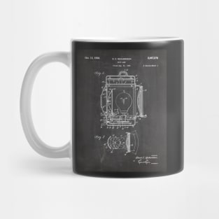 Film Spot Lamp Patent - Cinema Student Film Student Art - Black Chalkboard Mug